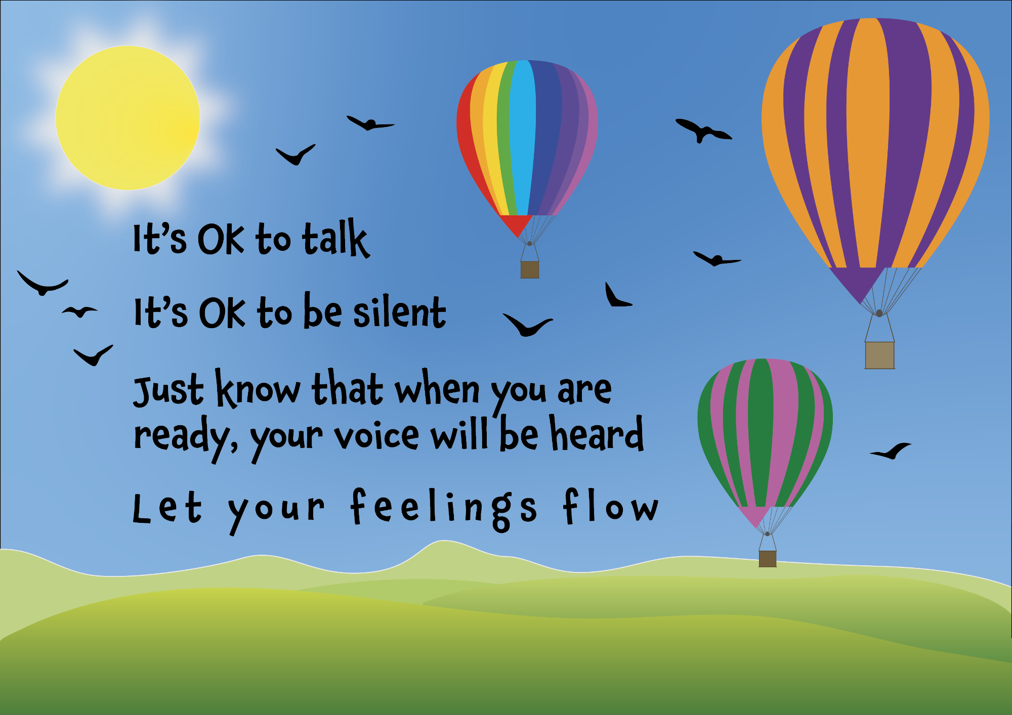 Wellbeing graphic